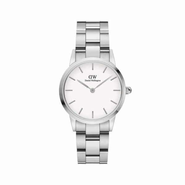 salamone gioielli orologio donna solo tempo iconic link bianco 28 mm daniel wellington dw00100207