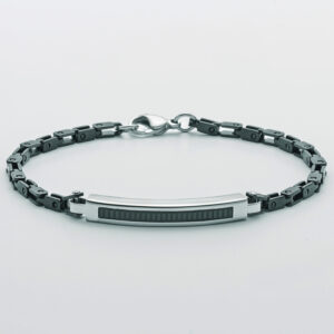 salamone gioielli bracciale yukiko uomo acciaio KBRD1492